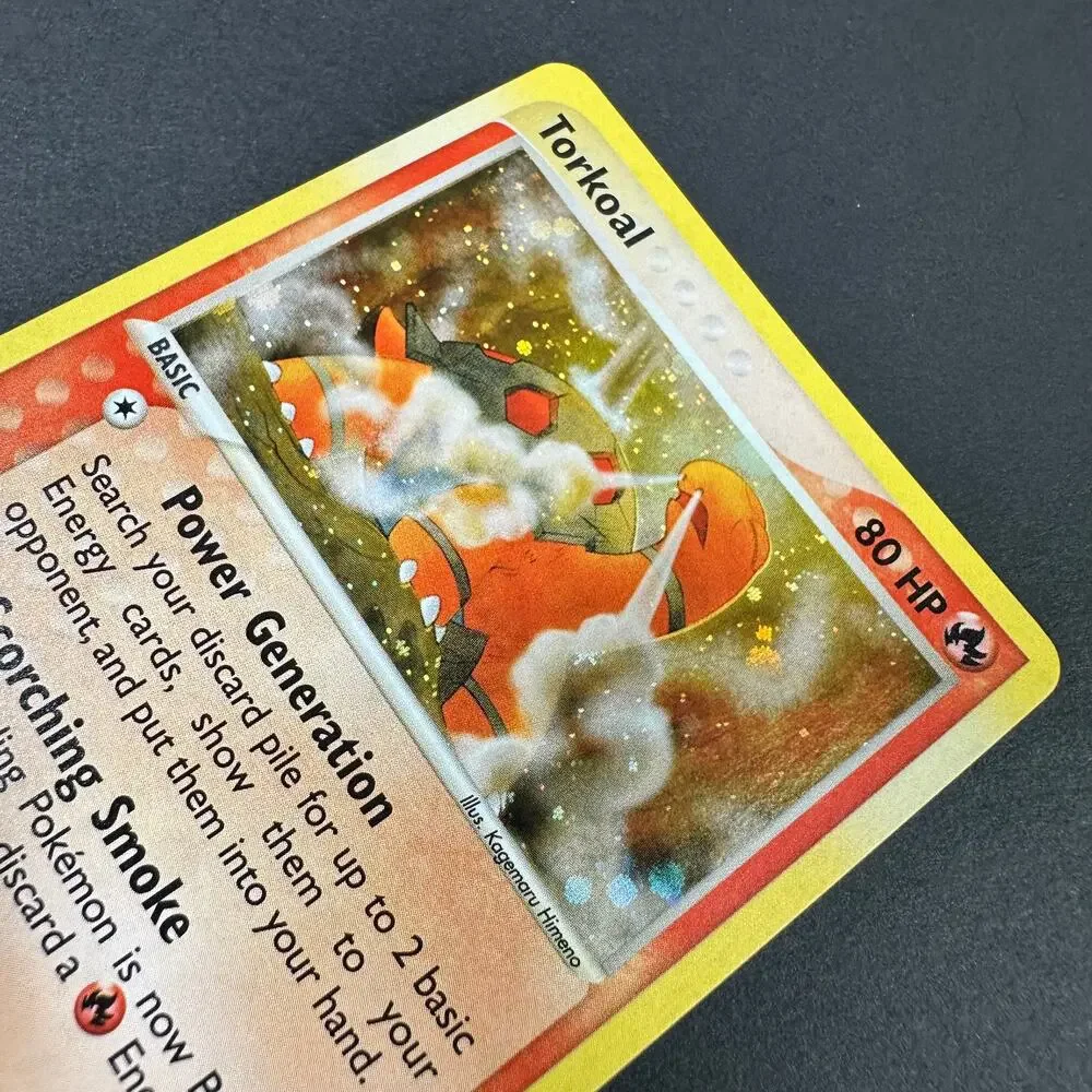 Pokemon TCG Torkoal EX Dragon 12/97 Holo Rare NM/LP